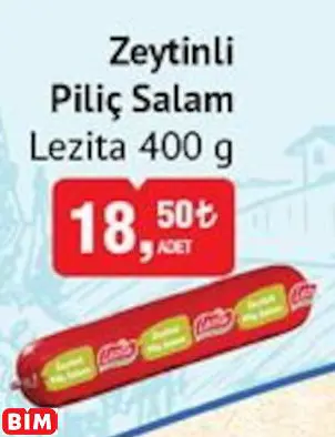 LEZİTA ZEYTİNLİ PİLİÇ SALAM